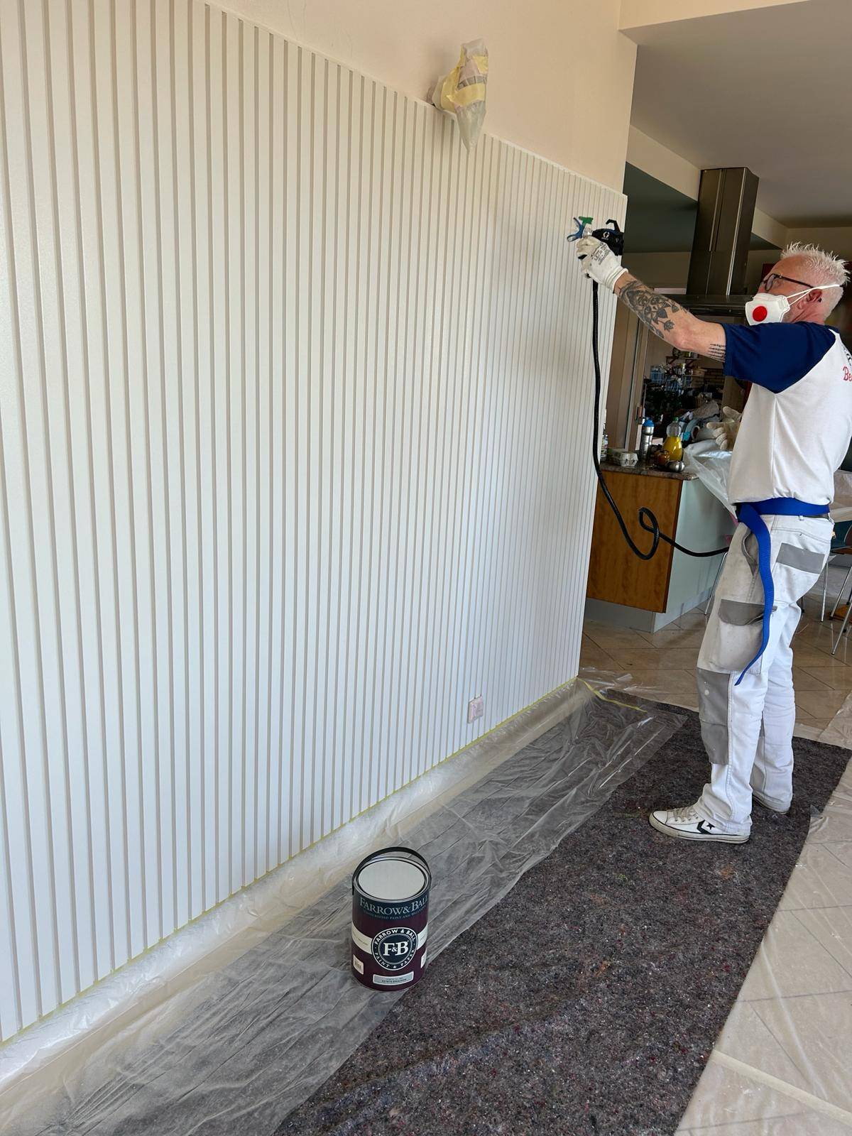 Pose de panneaux muraux 3D Orac Décor à Toulon dans le Var