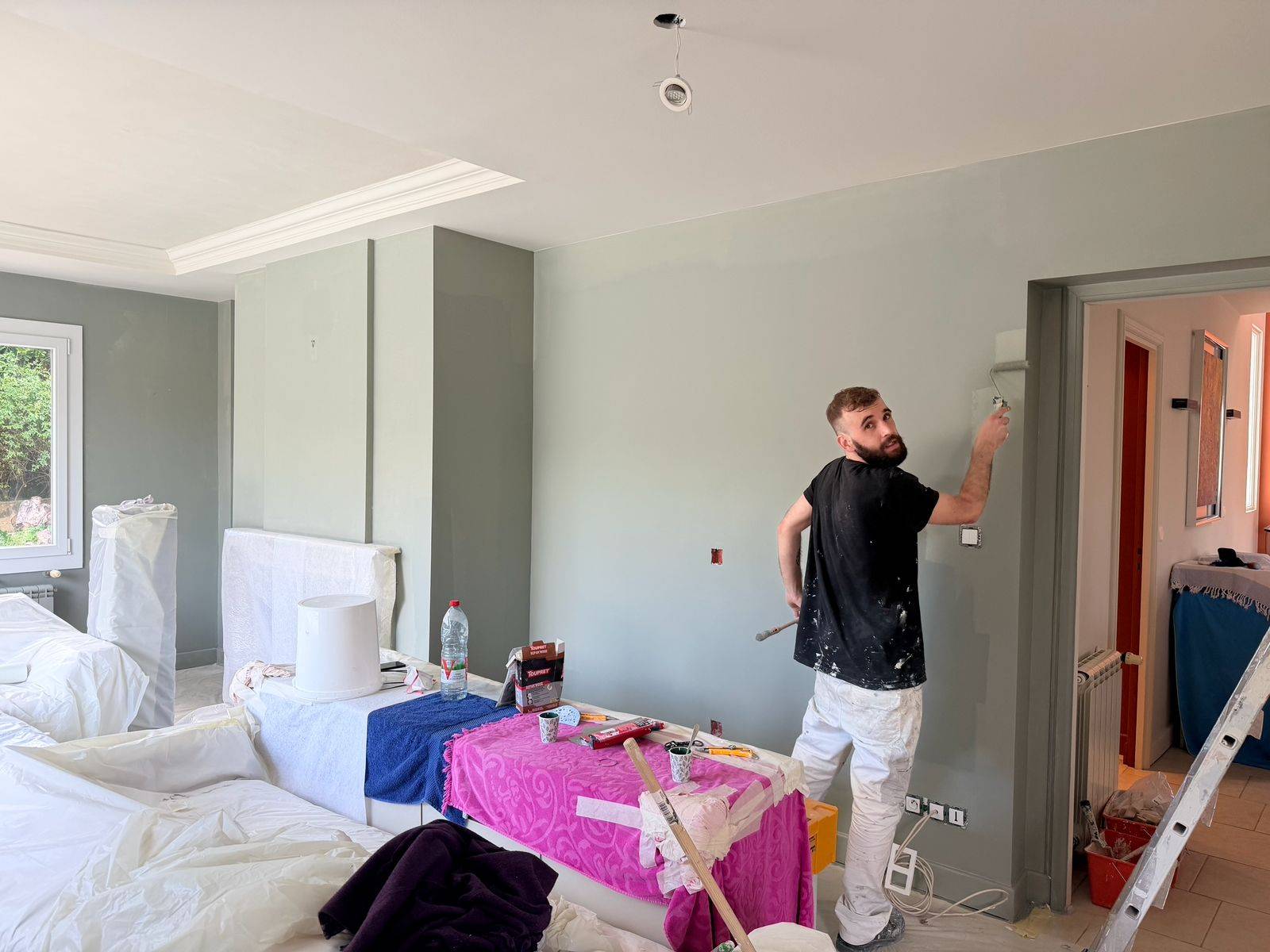 Application de peinture FARROW & BALL par notre entreprise de peinture à Toulon dans le Var