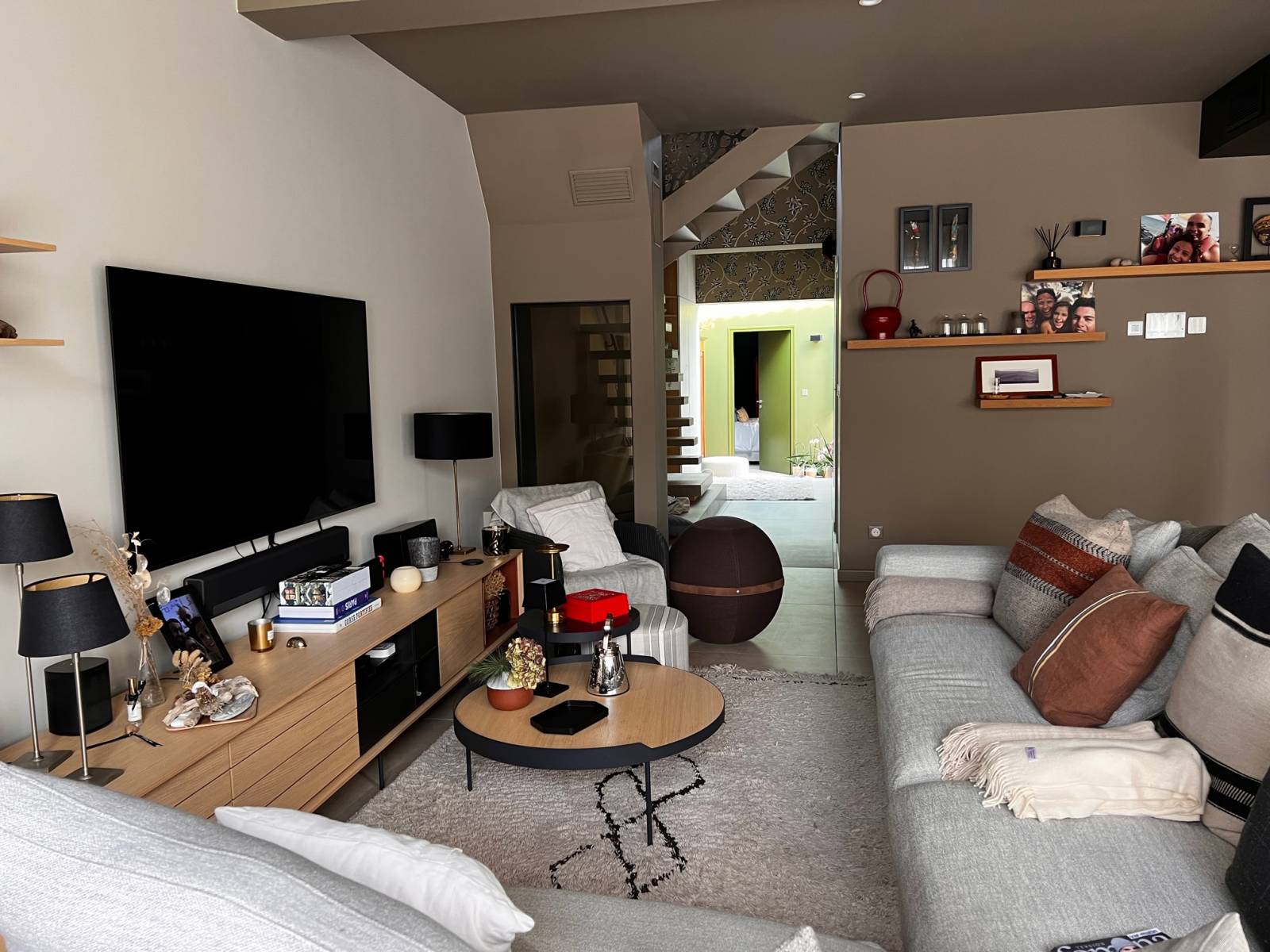 salon en farrow and ball , mousse 'back N°40, meuble treku  en vente à toulon