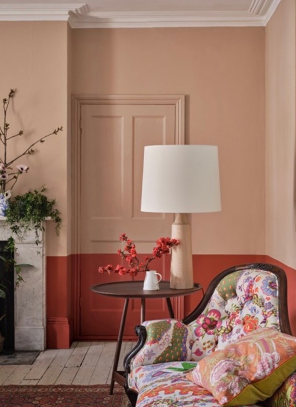 Nouvelle couleur et nouvelles inspirations déco avec la teinte Bamboozle de la marque anglaise Farrow And Ball à Toulon