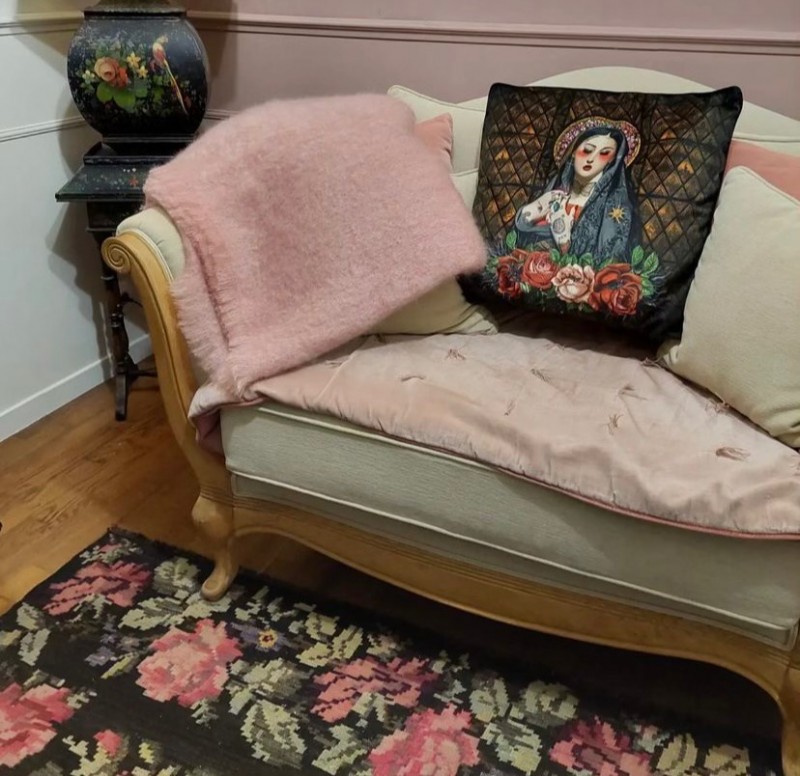 Vente de plaid et d'écharpes Brun De Vian Tiran pour la Saint Valentin à Toulon