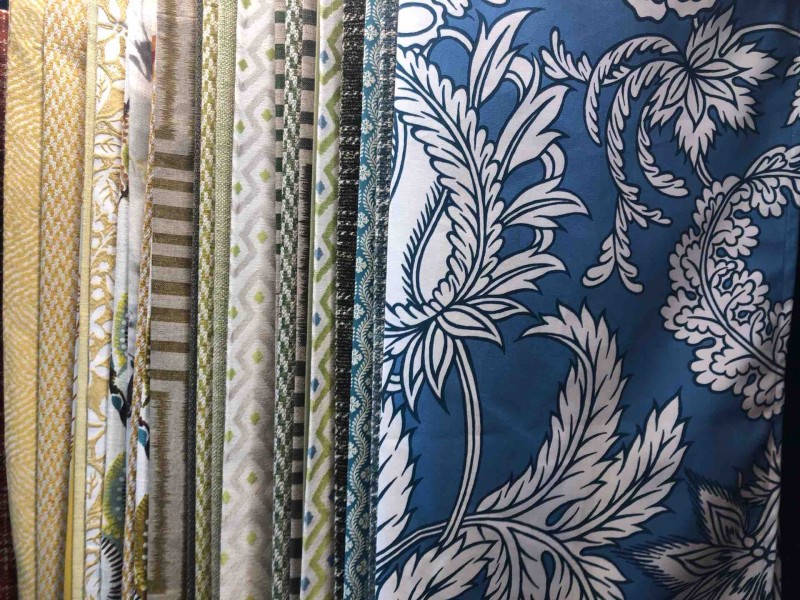 Tissu d'ameublement à toulon à la vente au mètre ou confectionné par une bonne entreprise