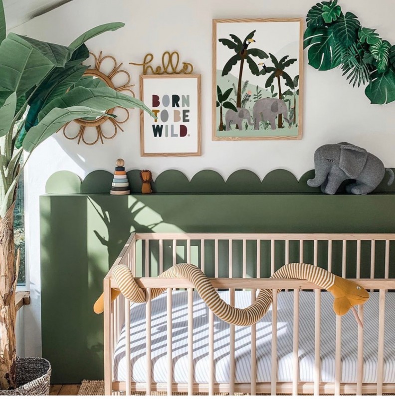 Application des peintures FARROW & BALL dans une chambre d'enfant par une bonne entreprise à TOULON dans le département du VAR (83)