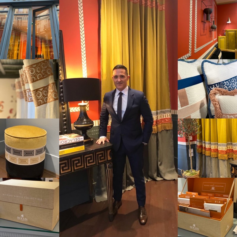 Nouvelle collection de gallons de Michael Aiduss de la maison Houlès dans notre boutique à Toulon