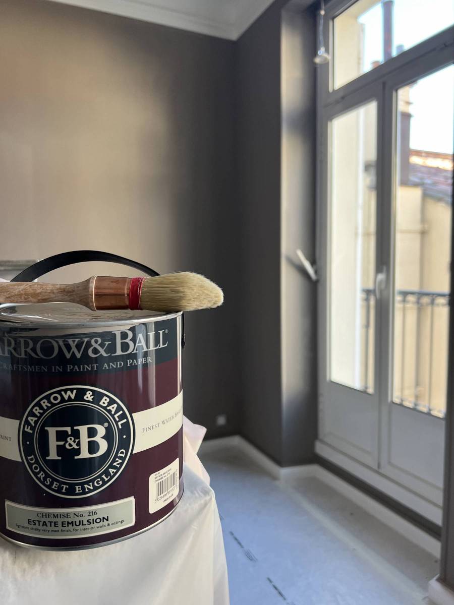 Vente et travaux de peinture au Lavandou dans le 83 par artisans peintres COULEURS ET MATIERES