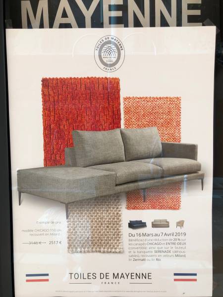 Toiles de Mayenne à Toulon