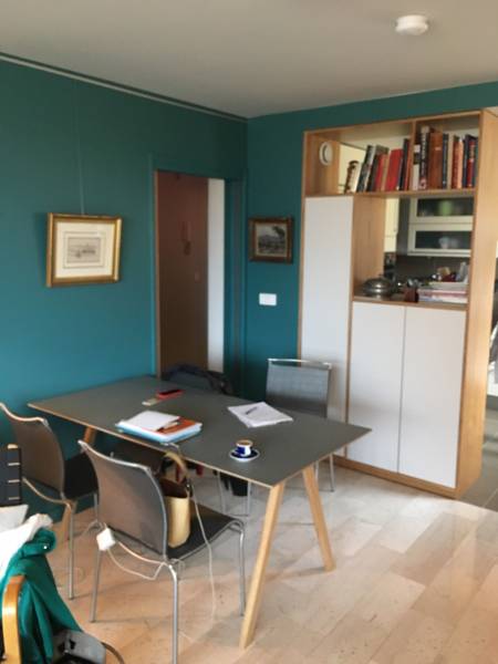 Après l'application de peinture  par notre entreprise de peinture de haut de gamme qualifiée , la couleur n°288 Vardo de Farrow & Ball à Toulon par une bonne entreprise dé rénovation